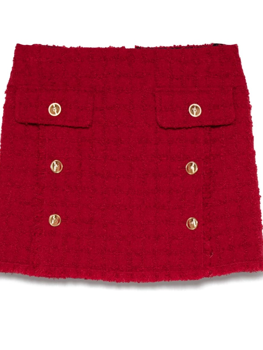 Cheap Versace tweed mini Heritage Women skirt 0824